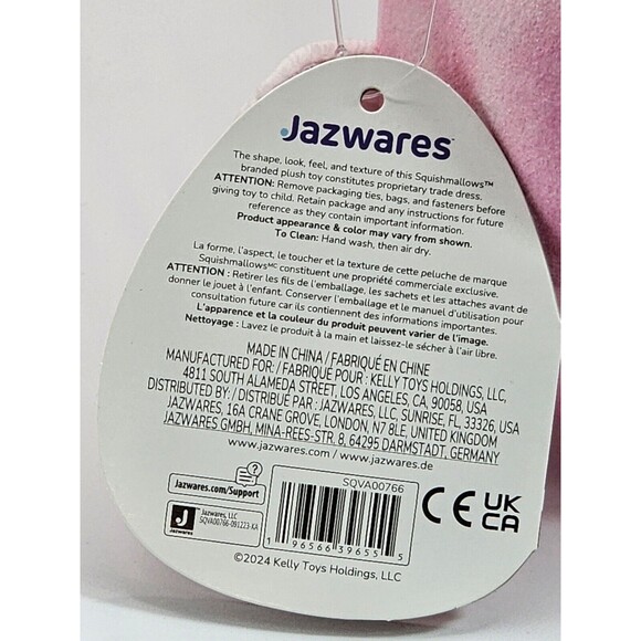 Sy the Anglerfish 5" Squishmallow! New With Tags Cute Valentines Plush NWT - Picture 3 of 7